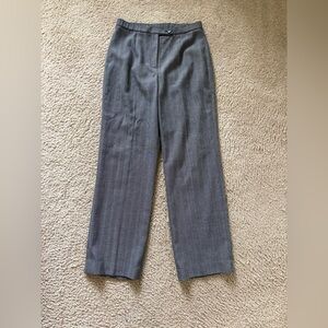 Covington Black and White Herringbone Pants